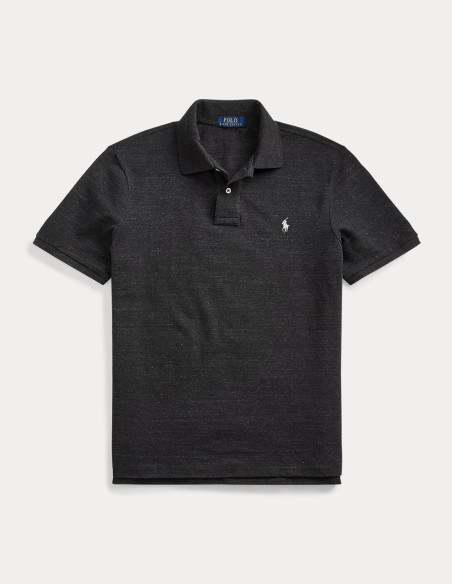 SLIM FIT MESH POLO SHIRT