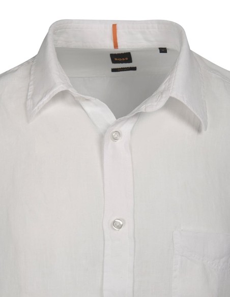 REGULAR FIT LINEN SHIRT