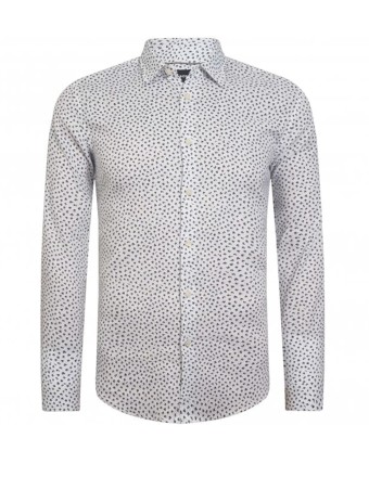 STRETCH LINEN SLIM FIT SHIRT 2
