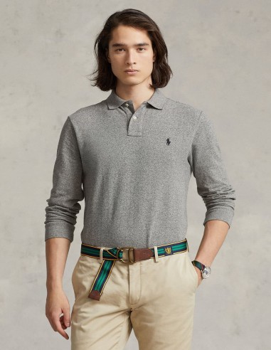 ΜΠΛΟΥΖΑ POLO MESH CUSTOM SLIM FIT