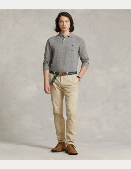 ΜΠΛΟΥΖΑ POLO MESH CUSTOM SLIM FIT