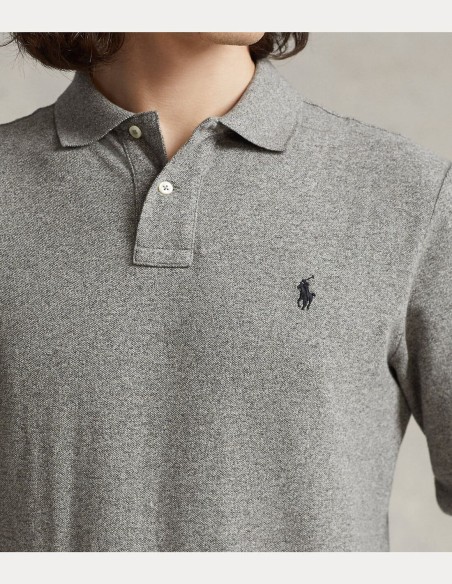 ΜΠΛΟΥΖΑ POLO MESH CUSTOM SLIM FIT
