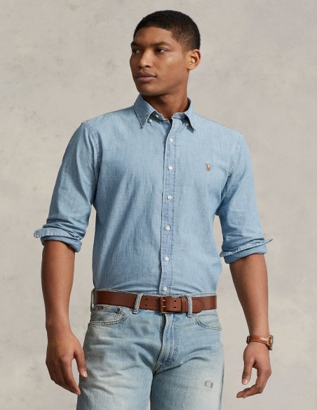 ΠΟΥΚΑΜΙΣΟ CHAMBRAY CUSTOM FIT