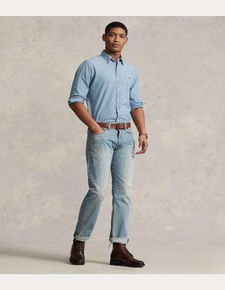 ΠΟΥΚΑΜΙΣΟ CHAMBRAY CUSTOM FIT