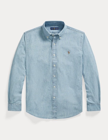 ΠΟΥΚΑΜΙΣΟ CHAMBRAY CUSTOM FIT