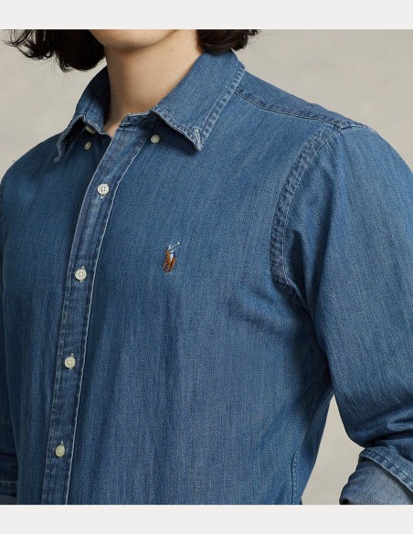 ΠΟΥΚΑΜΙΣΟ DENIM CUSTOM FIT