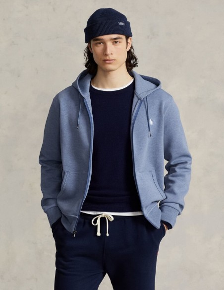 DOUBLE-KNIT FULL ZIP HOODIE