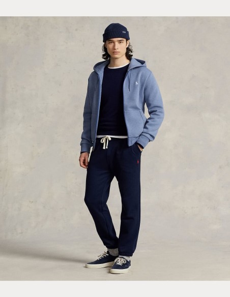 DOUBLE-KNIT FULL ZIP HOODIE