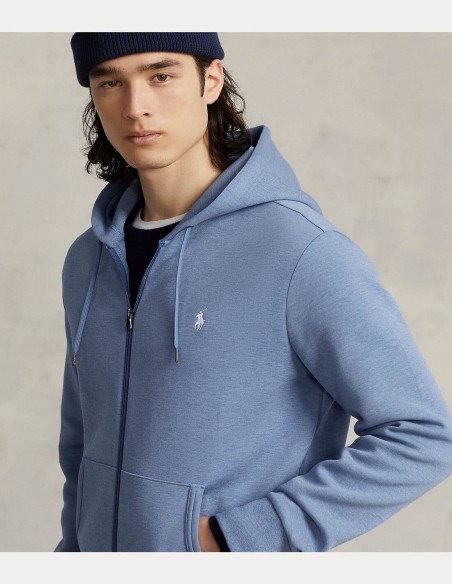 DOUBLE-KNIT FULL ZIP HOODIE