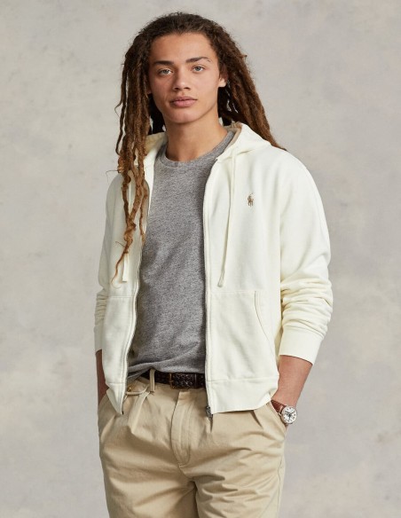 LOOPBACK TERRY FULL-ZIP HOODIE