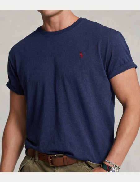 CUSTOM SLIM FIT JERSEY CREWNECK T-SHIRT