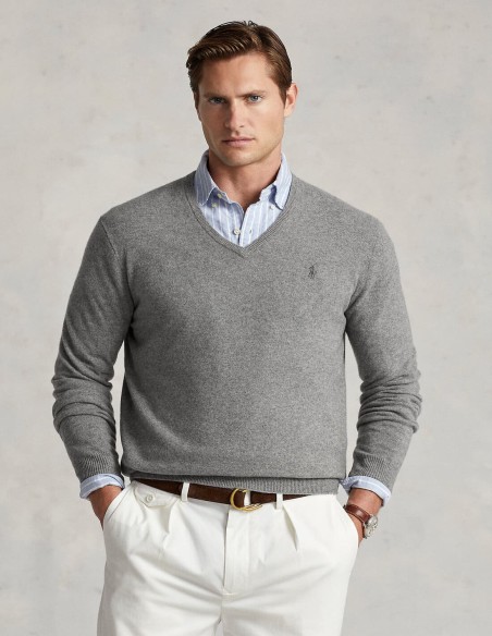 WOOL V-NECK SWEATER