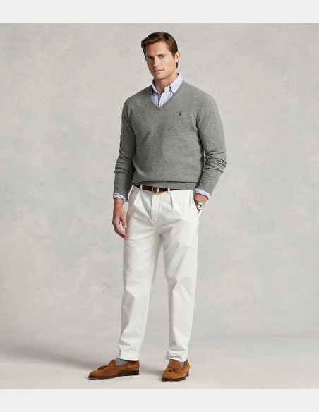 WOOL V-NECK SWEATER