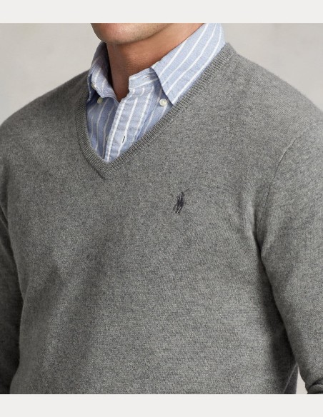 WOOL V-NECK SWEATER