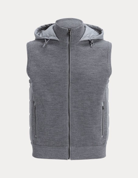 JACKET ΑΜΑΝΙΚΟ ΠΛΕΚΤΟ ΜΕ ΚΟΥΚΟΥΛΑ