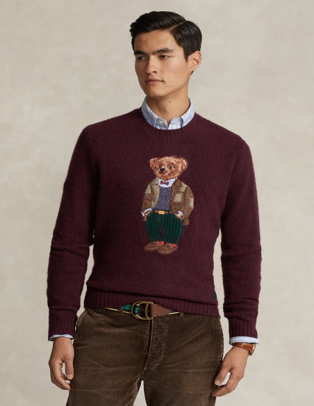 POLO BEAR WOOL-CASHMERE JUMPER