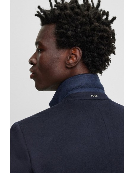 ΠΑΛΤΟ SLIM FIT ΑΠΟ ΜΑΛΛΙ & ΚΑΣΜΙΡ