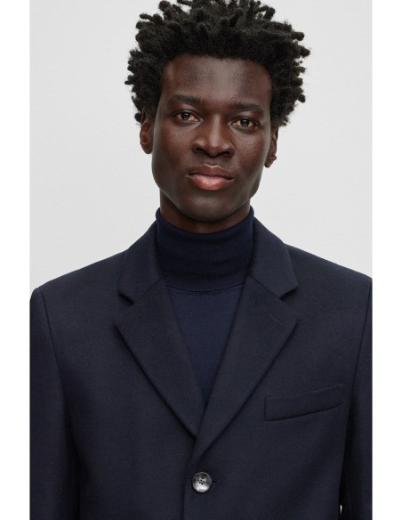 ΠΑΛΤΟ SLIM FIT ΑΠΟ ΜΑΛΛΙ & ΚΑΣΜΙΡ