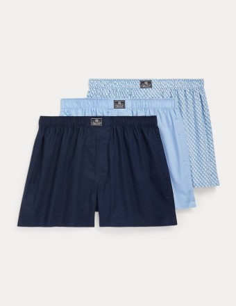 COTTON  BOXER-3 PACK