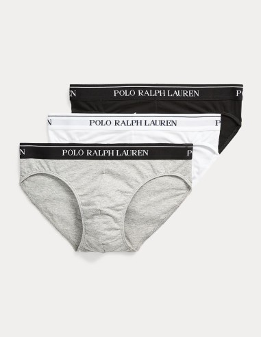 LOW RISE STRETCH COTTON BRIEF 3-PACK