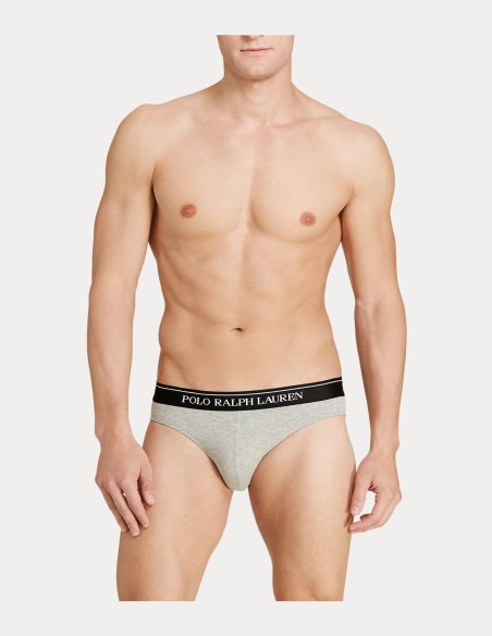 LOW RISE STRETCH COTTON BRIEF 3-PACK