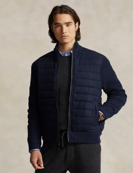 WOOL-CASHMERE HYBRID JACKET