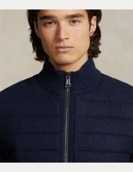 WOOL-CASHMERE HYBRID JACKET