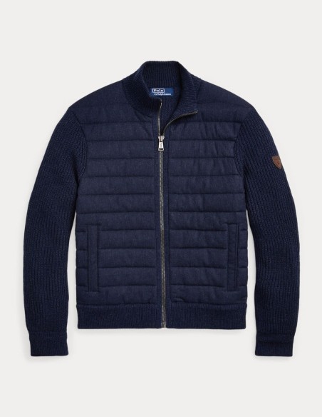 JACKET ΠΛΕΚΤΟ ΑΠΟ ΜΑΛΛΙ & ΚΑΣΜΙΡ