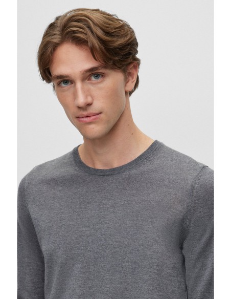 SLIM FIT SWEATER IN VIRGIN WOOL