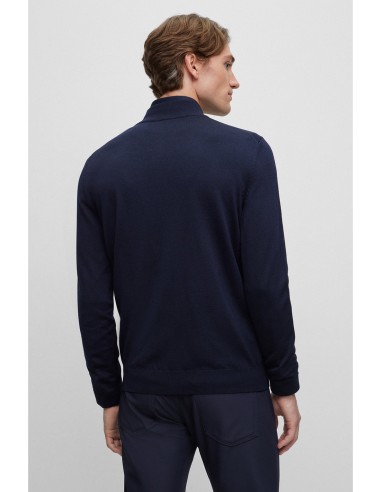 ZIP-UP WOOL CARDIGAN WITH EMBROIDERED...