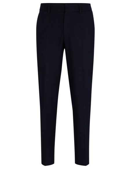 SLIM FIT FORMAL TROUSERS IN STRETCH MATERIAL