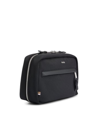 LOGO-LETTERING WASHBAG WITH... 2