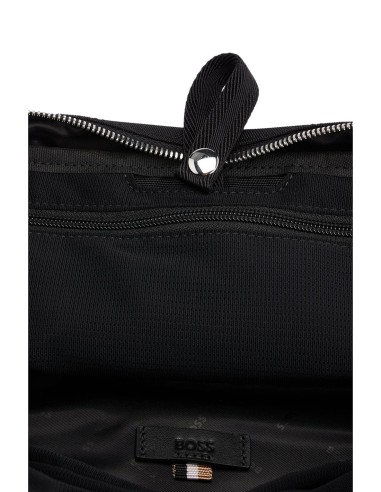 LOGO-LETTERING WASHBAG WITH TWO-WAY ZIP