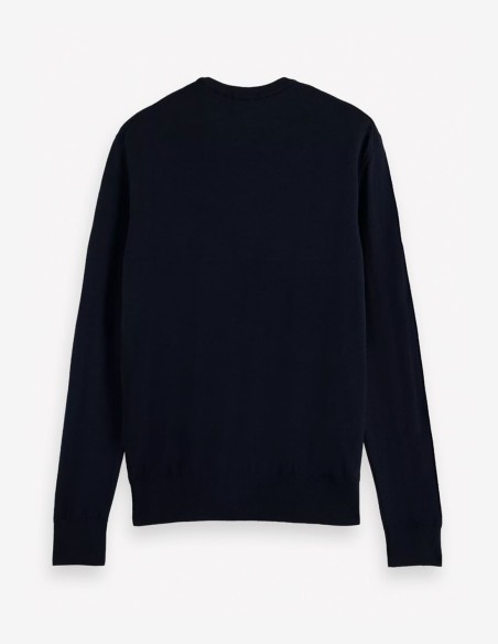 MERINO WOOL CREWNECK SWEATER