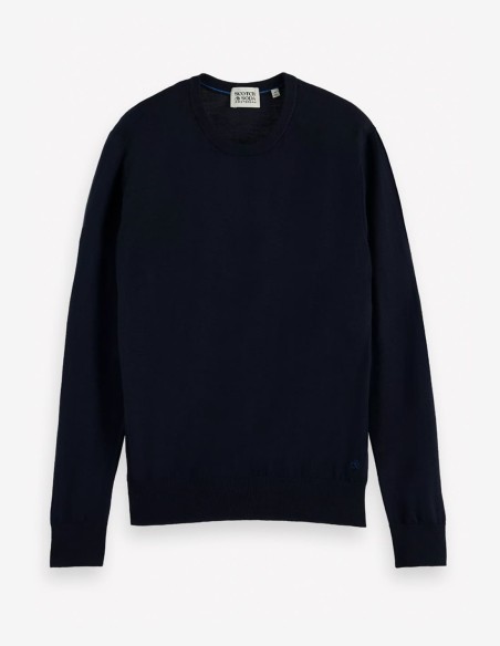 MERINO WOOL CREWNECK SWEATER