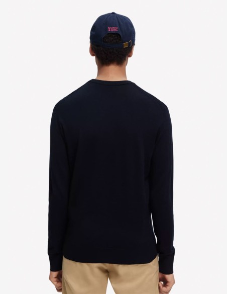 MERINO WOOL CREWNECK SWEATER