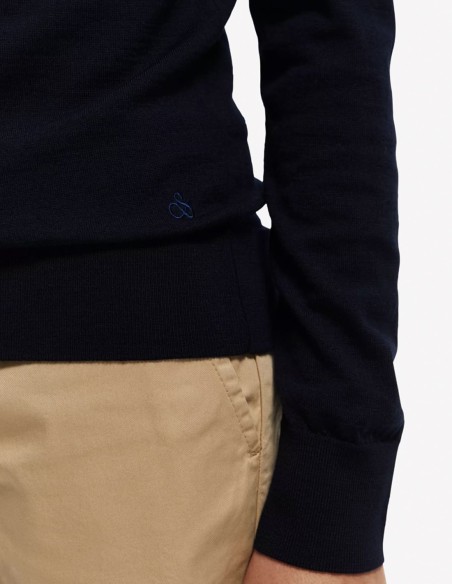 MERINO WOOL CREWNECK SWEATER