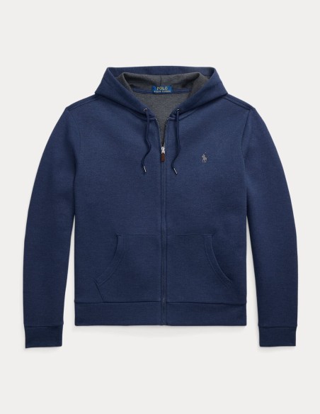 DOUBLE KNIT MESH FULL-ZIP HOODIE