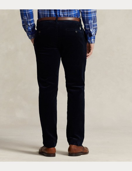 STRETCH SLIM FIT CORDUROY TROUSERS