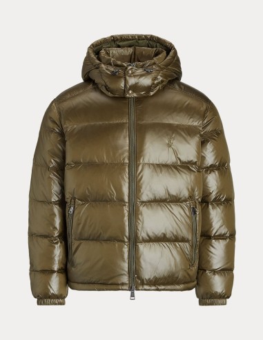 GLOSSED WATER-REPELLENT DOWN JACKET