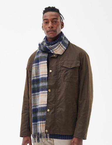 NEW CHECK TARTAN SCARF