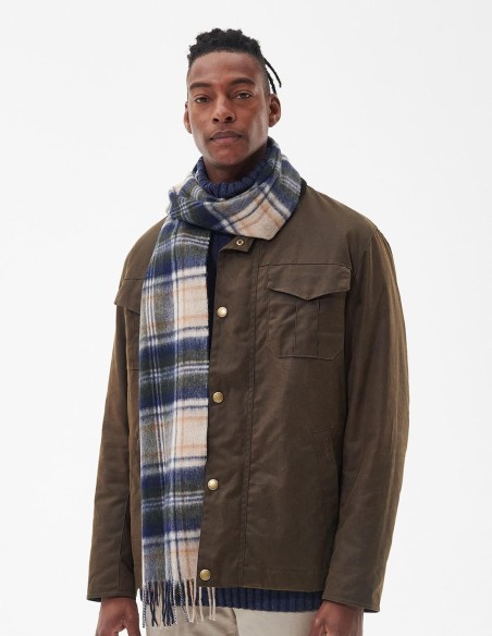 NEW CHECK TARTAN SCARF