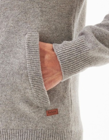 ESSENTIAL ELBOW-PATCH CARDIGAN