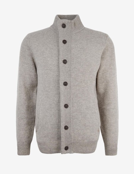 ESSENTIAL ELBOW-PATCH CARDIGAN