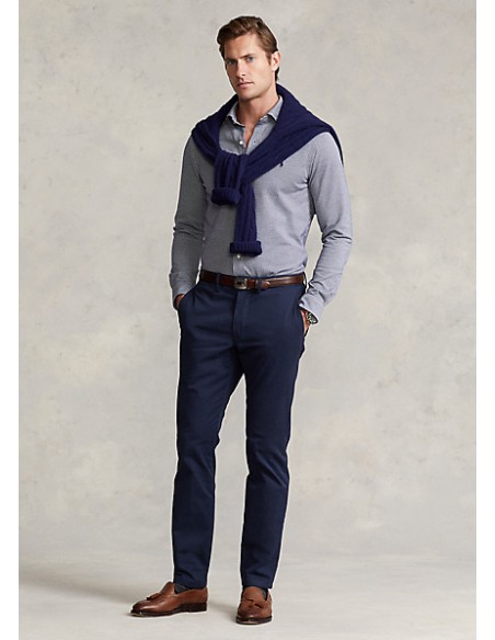 HOUNDSTOOTH JACQUARD SHIRT