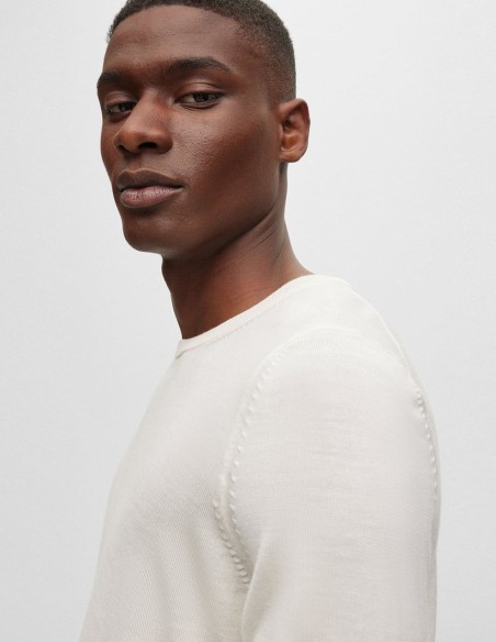 SLIM FIT SWEATER IN VIRGIN WOOL