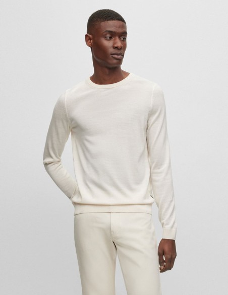SLIM FIT SWEATER IN VIRGIN WOOL