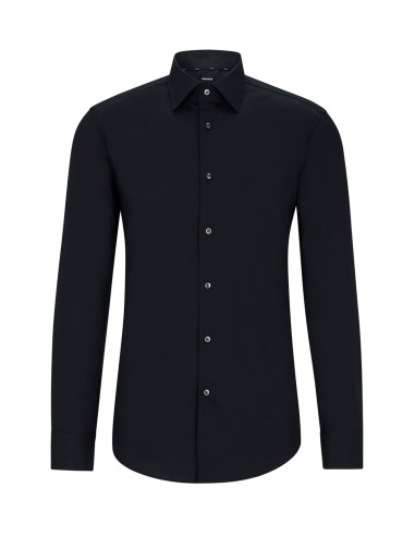 SLIM FIT SHIRT IN EASY IRON POPLIN