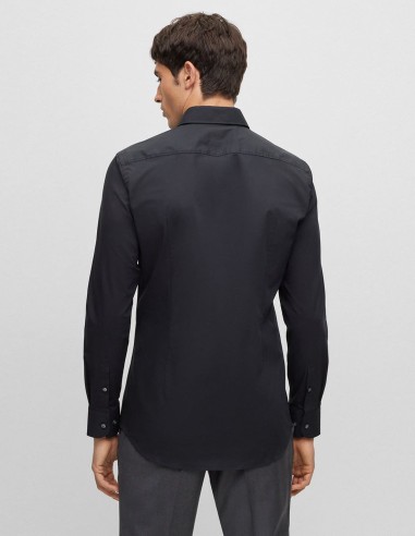 SLIM FIT SHIRT IN EASY IRON POPLIN