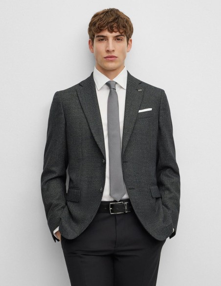 SLIM FIT SHIRT IN EASY IRON POPLIN